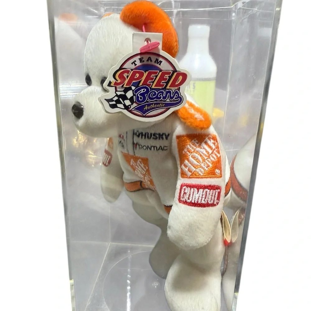Stuffed Animal - Orange and‎ White
